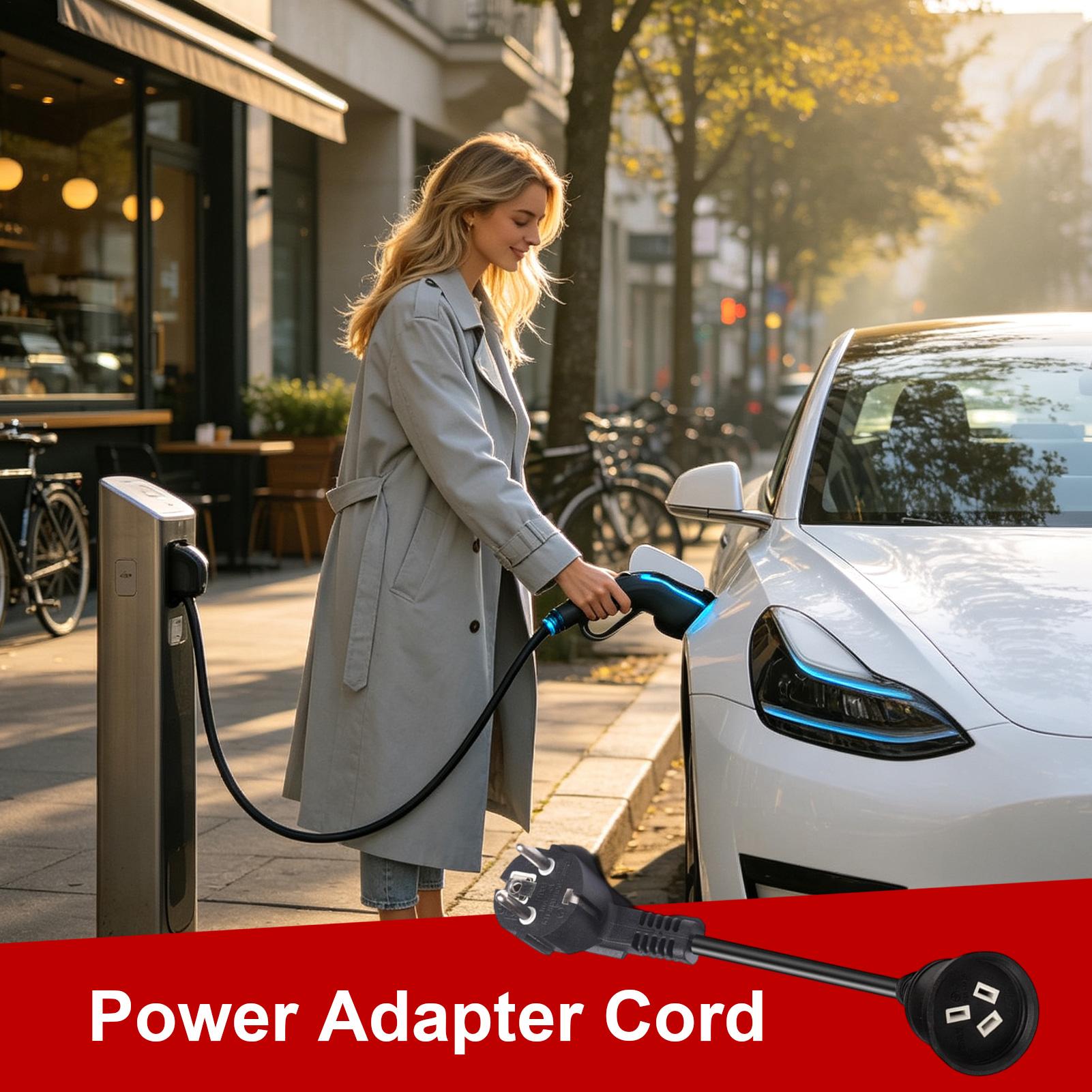 Cable de extensión para cargad - Ev Charger Adapter reseña y precio